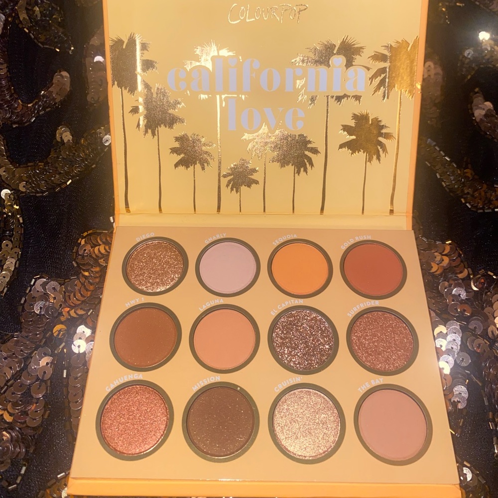 Colourpop California love palette 🧡